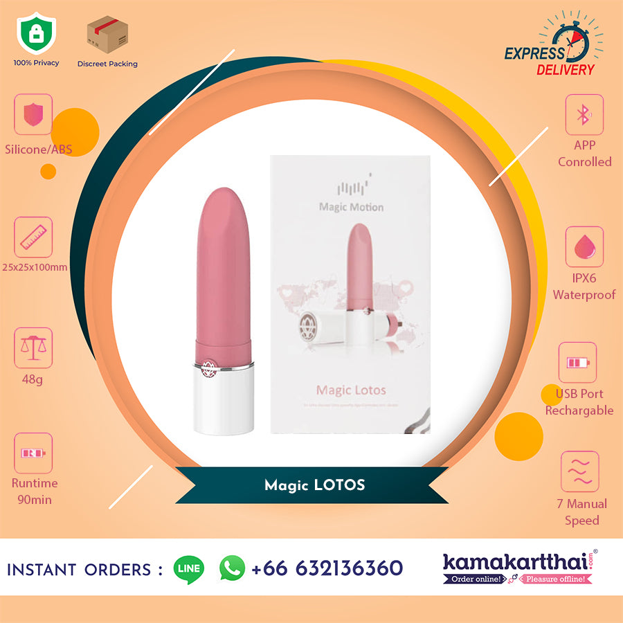 MAGIC MOTION Lotos - Lipstick Vibrator