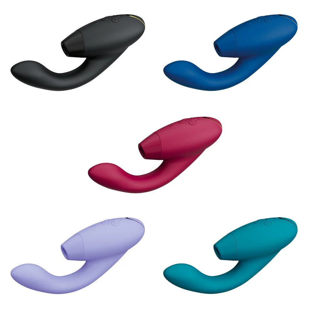 Womanizer Duo 2 Rechargeable Silicone G-Spot and Clitoral Stimulator