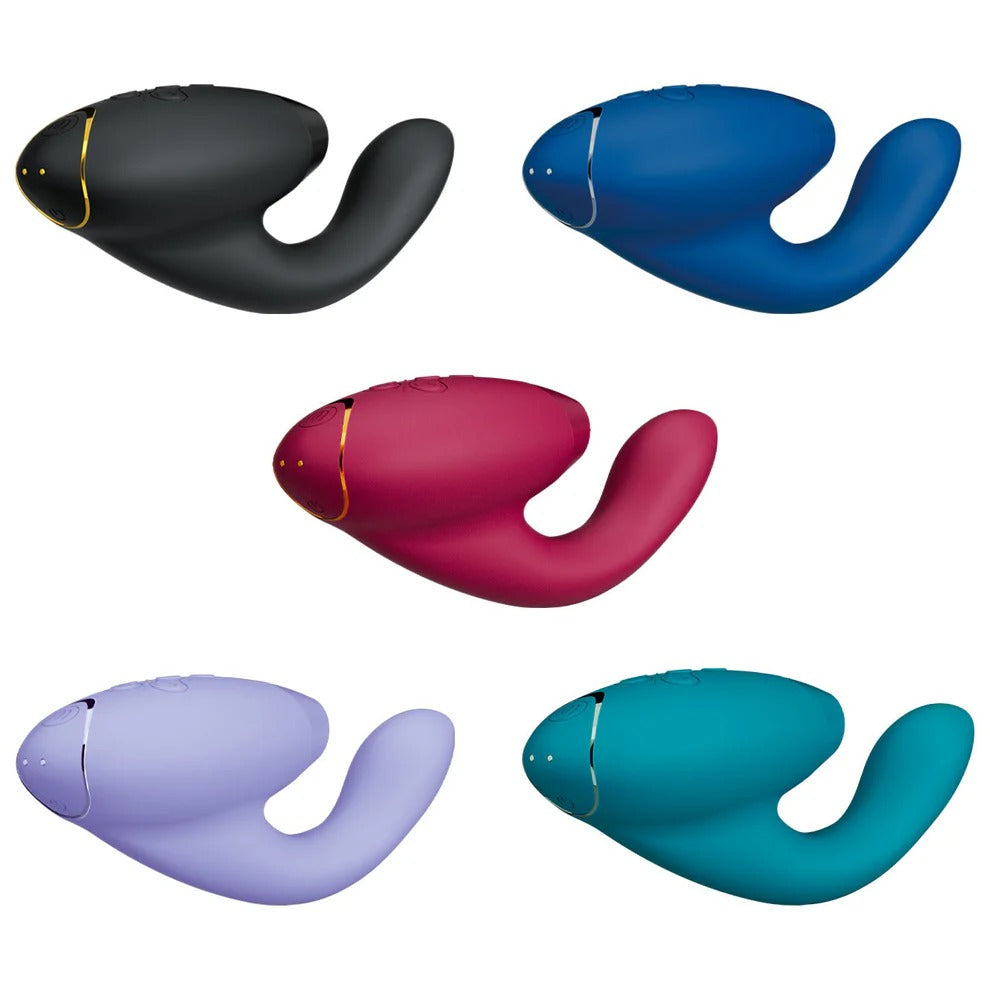 Womanizer Duo 2 Rechargeable Silicone G-Spot and Clitoral Stimulator