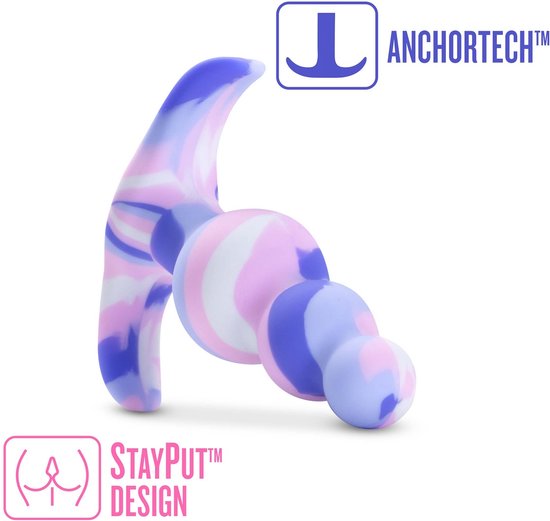 Blush Avant Twilight Silicone Plug - Blue