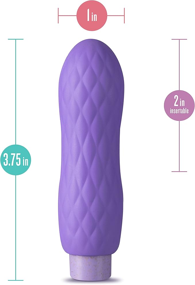 Blush Novelties Gaia Eco Bliss Plant-Based Waterproof Multifunction Powerful Vibrator