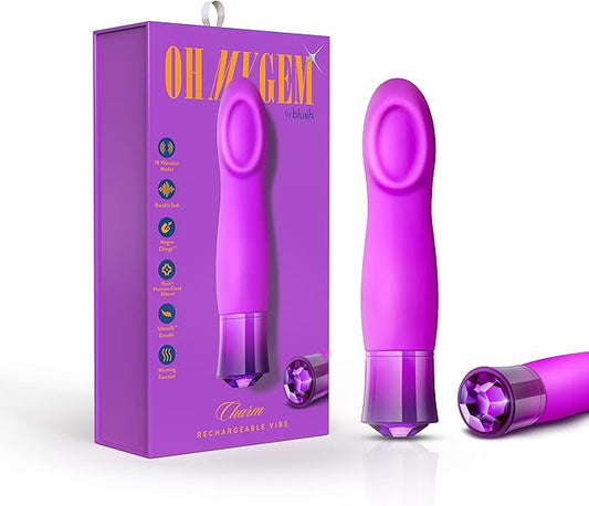 Blush Novelties Oh My Gem - Charm - 5.5Puria Silicone G-Spot Vibrator