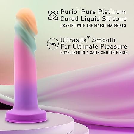 Blush Avant Sunrise Gauze Sherbet Dildo Multicoloured 19 cm