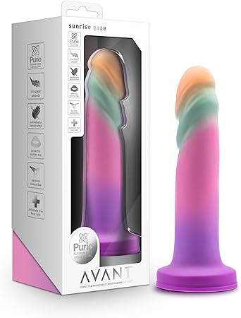 Blush Avant Sunrise Gauze Sherbet Dildo Multicoloured 19 cm