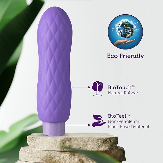 Blush Novelties Gaia Eco Bliss Plant-Based Waterproof Multifunction Powerful Vibrator