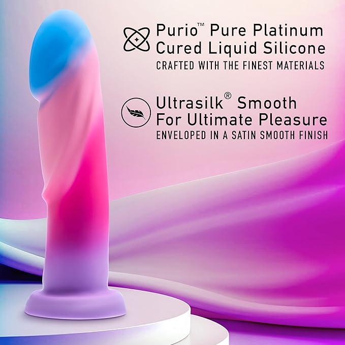 Blush Avant Borealis Dreams Cotton Candy Dildo Multicolor 19.7 cm