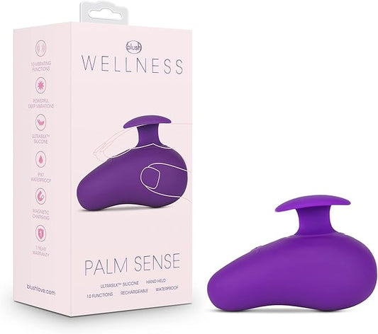 Blush Novelties Wellness Palm Sense - RumbleTech Powered Dual Motor Massager Vibrator