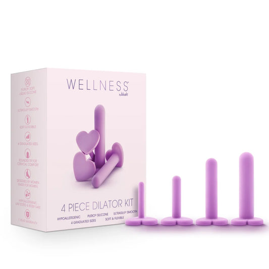 Blush Wellness Dilator Kit Purple 4 Pieces