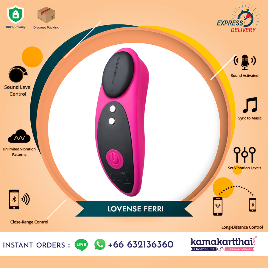 LOVENSE Ferri Powerful Wearable Panty Vibrator