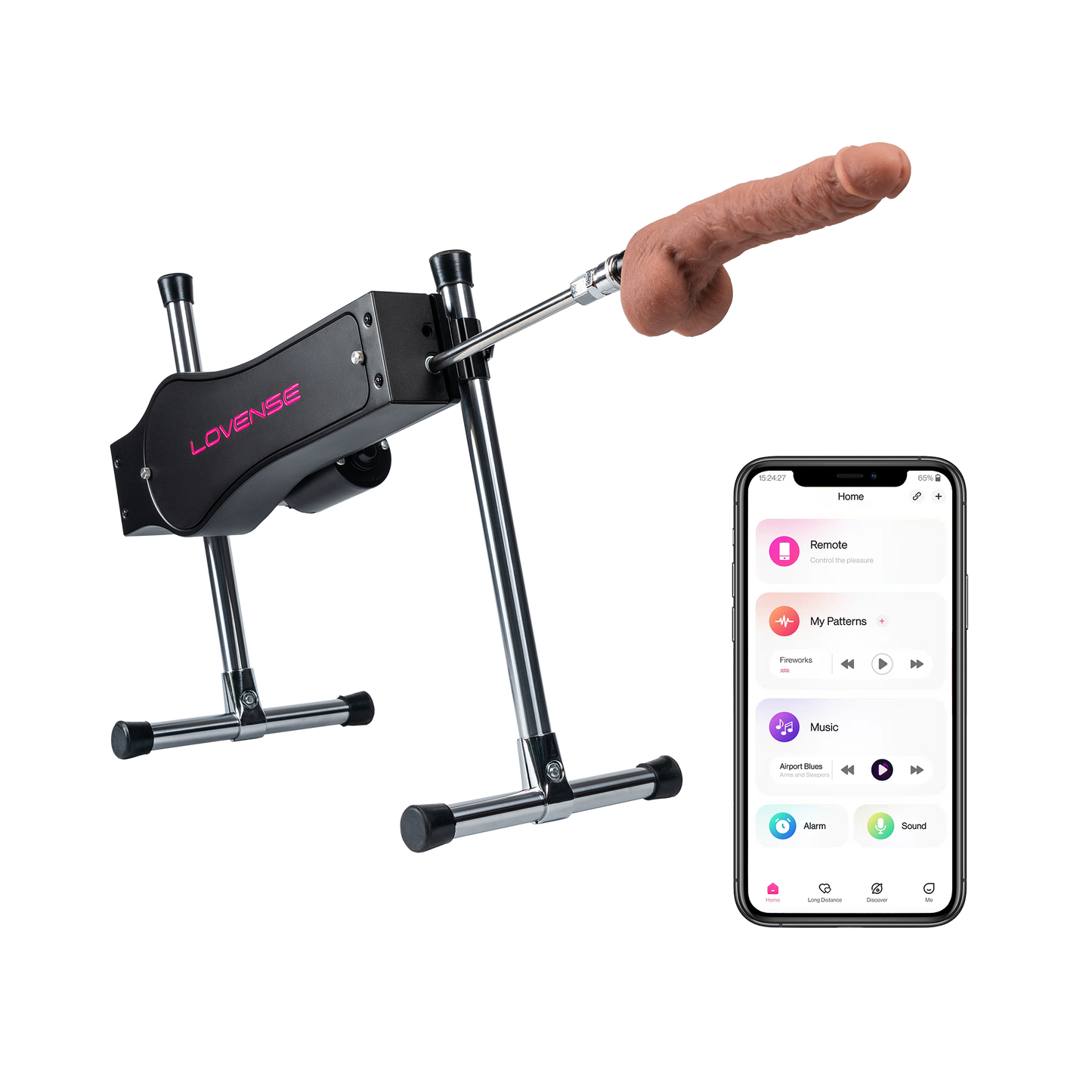 LOVENSE Sex Machine App-controlled, automatic, thrusting & adjustable