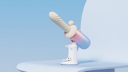 Lovense Spinel - App Control, Multi Attachment - Heating, Thursting  & Vibrating Dildo