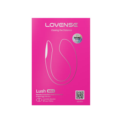 Lovense Lush Mini Remote-Controlled Small & Powerful G-Spot Egg Vibrator