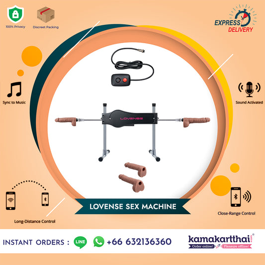 LOVENSE Sex Machine App-controlled, automatic, thrusting & adjustable