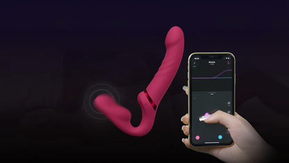 LOVENSE LAPIS - Double ended Strapless Strap-on