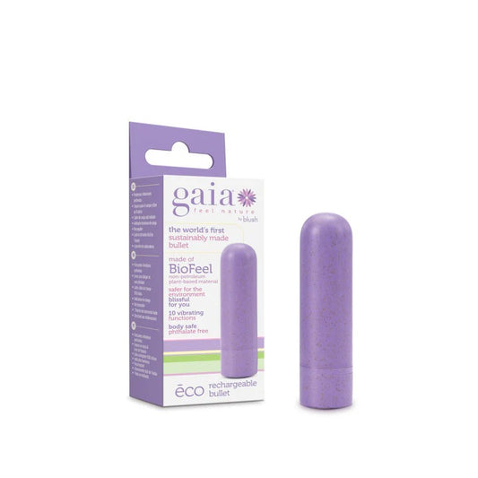 Blush Gaia Eco Rechargeable Bullet – Purple