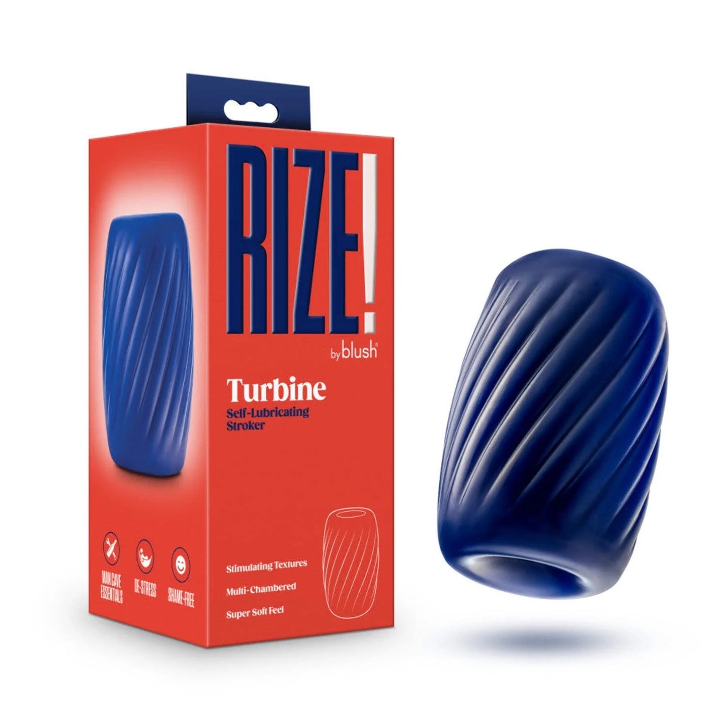 Blush Rize Self Lubricating Stroker - Turbine