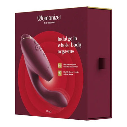 Womanizer Duo 2 Rechargeable Silicone G-Spot and Clitoral Stimulator