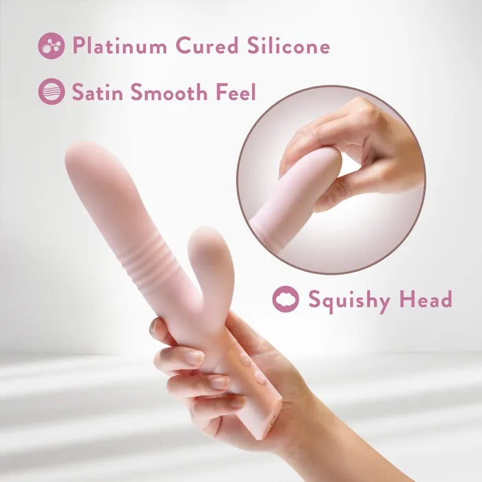 Blush Fraya - PINK - Vibrator With Stimulator