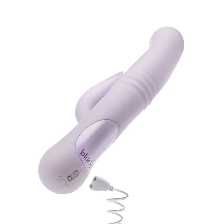 Blush Rylee 9.25 Inch G Spot  Dual Stimulation Rabbit