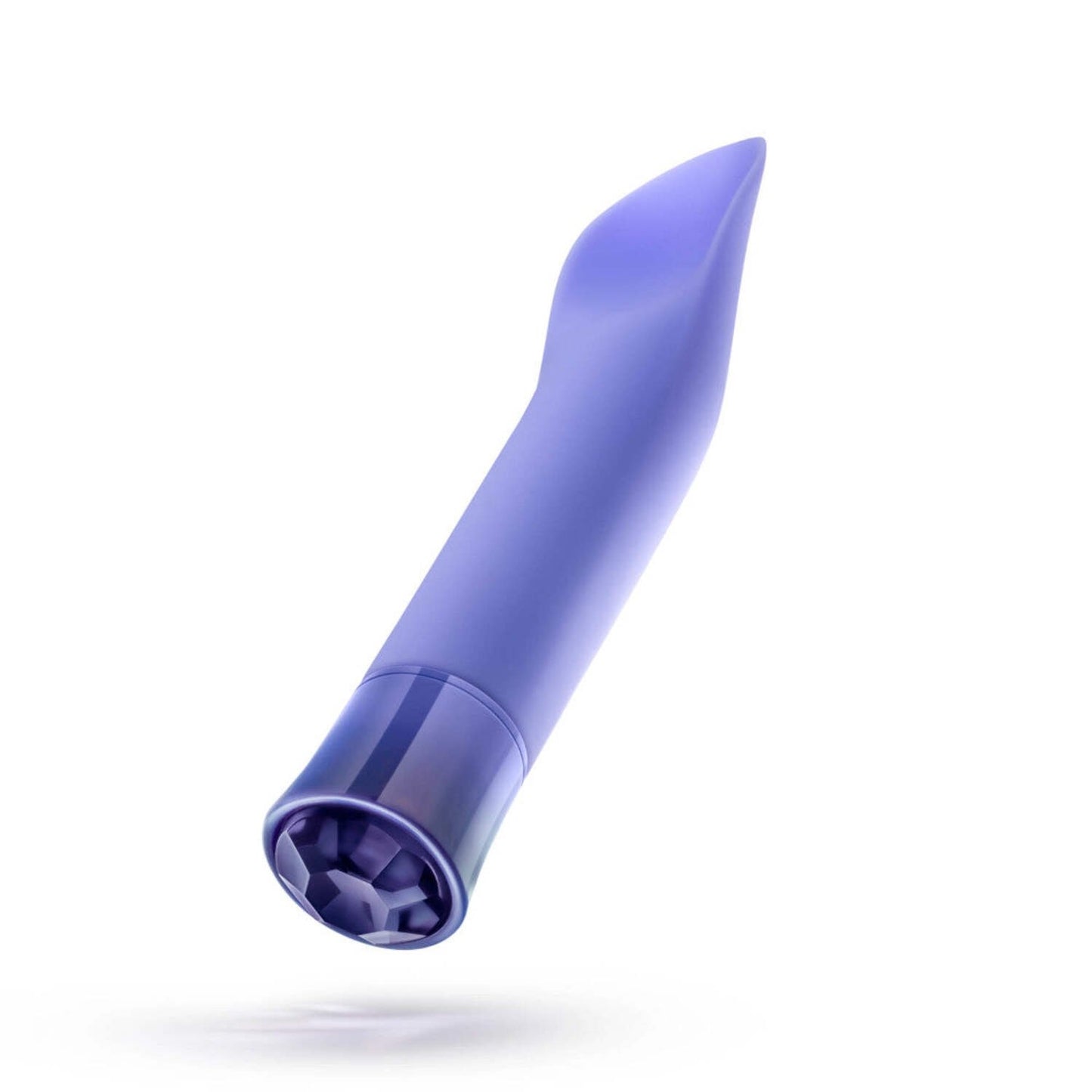 Blush Oh My Gem Enrapture 6.5 Inch Warming  Vibrator in Tanzanite - Made with Smooth Ultrasilk® Puria™ Silicone