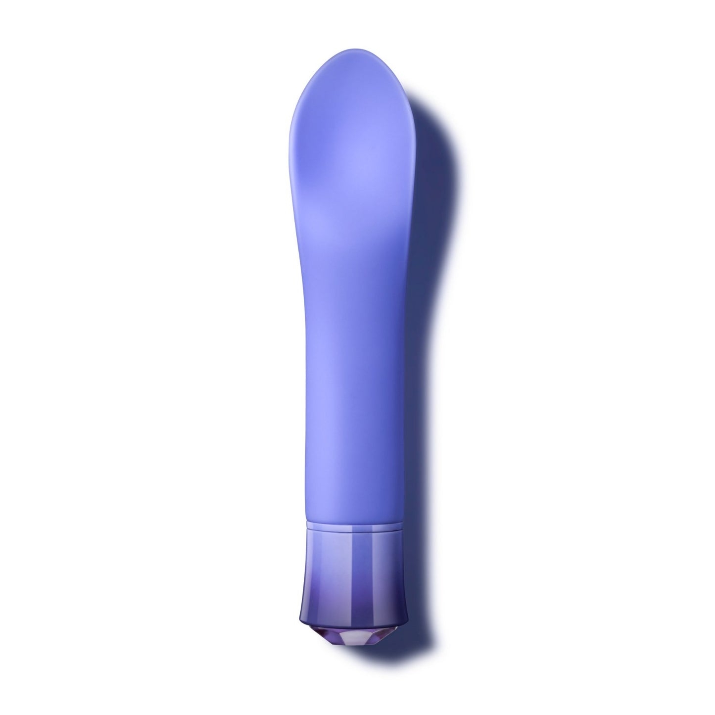 Blush Oh My Gem Enrapture 6.5 Inch Warming  Vibrator in Tanzanite - Made with Smooth Ultrasilk® Puria™ Silicone