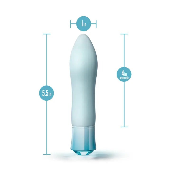 Blush Oh My Gem - Ardor 5.5" G-Spot Vibrator - Aquamarine