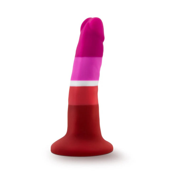 Avant By Blush® | Pride Beauty P3: Artisan 5 Inch Dildo with Suction Cup Base