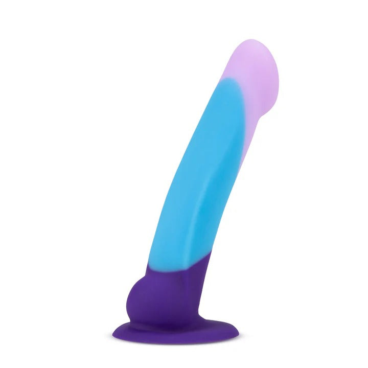 Avant By Blush® | Purple Haze D16: Artisan 7 Inch Curved G-Spot Dildo with Suction Cup Base