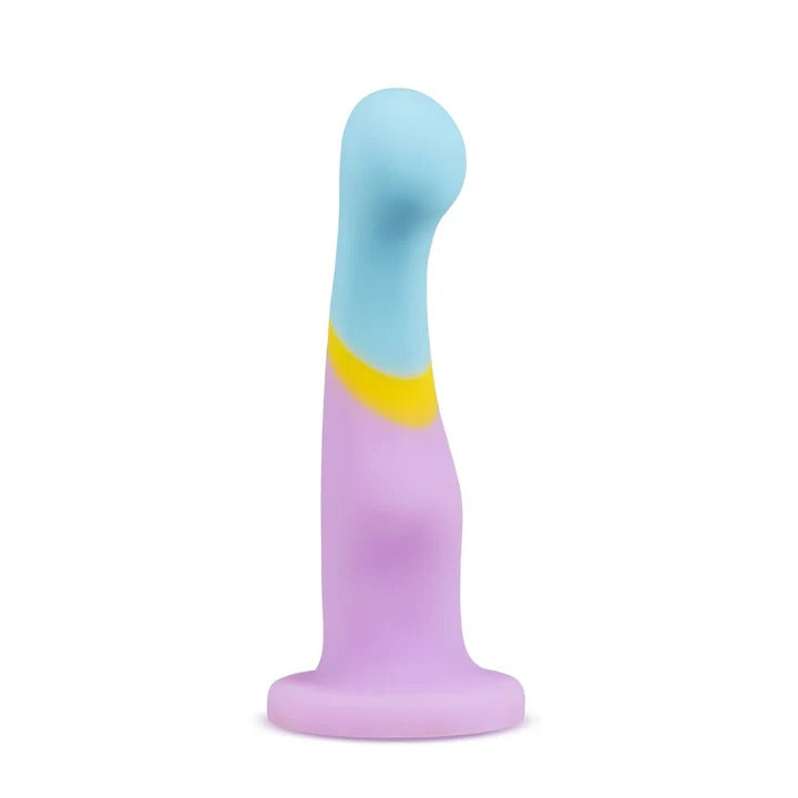 Avant By Blush® | Heart of Gold D14: Artisan 6 Inch Curved P-Spot / G-Spot Dildo with Suction Cup Base