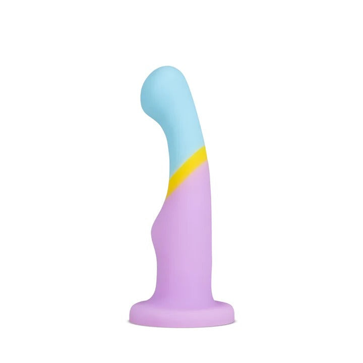 Avant By Blush® | Heart of Gold D14: Artisan 6 Inch Curved P-Spot / G-Spot Dildo with Suction Cup Base