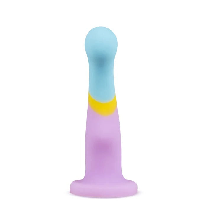 Avant By Blush® | Heart of Gold D14: Artisan 6 Inch Curved P-Spot / G-Spot Dildo with Suction Cup Base