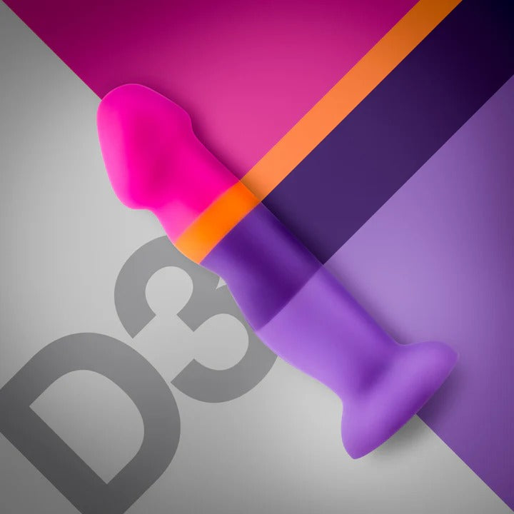 Avant By Blush® | Summer Fling D3: Artisan 8 Inch Curved G-Spot Dildo with Suction Cup Base