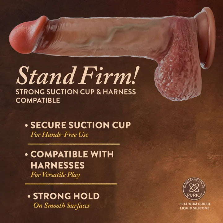 Renaissance by Blush® Raphael 9.5 Inch Realistic Dildo