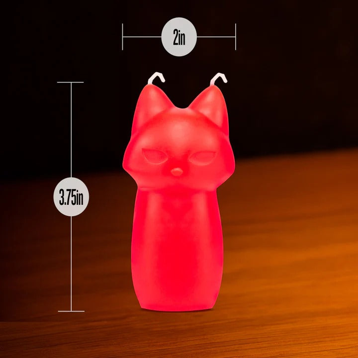 Temptasia By Blush® | Fox Drip Candle - Red