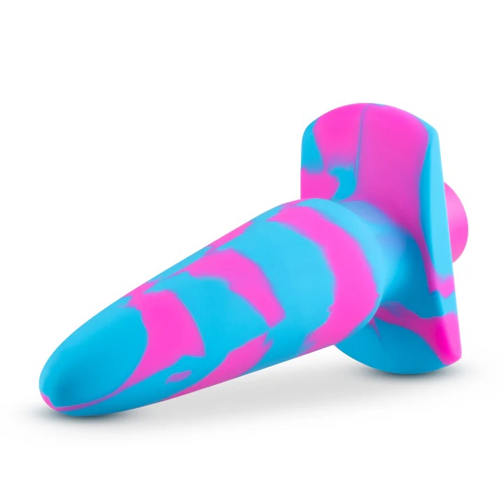 Avant By Blush® | Vibrotize Fuchsia: Artisan 5 Inch Powerful Vibrating Stayput™ Butt Plug