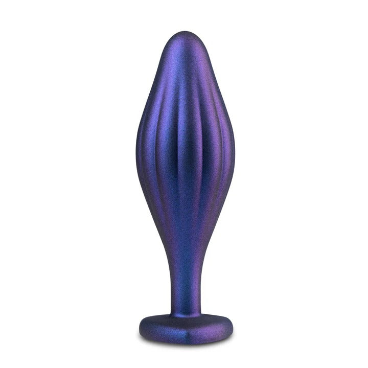 Anal Adventures Matrix By Blush® - Wavy Bling Sapphire 4.5-Inch Anal Plug