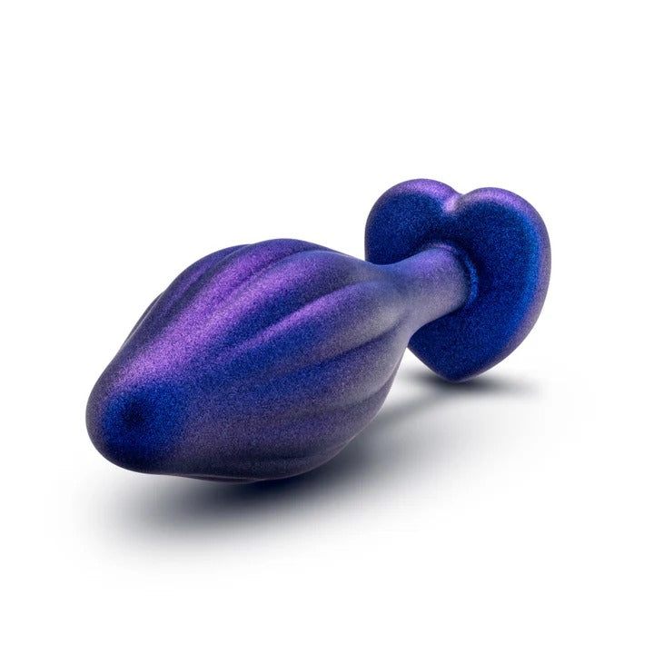 Anal Adventures Matrix By Blush® - Wavy Bling Sapphire 4.5-Inch Anal Plug