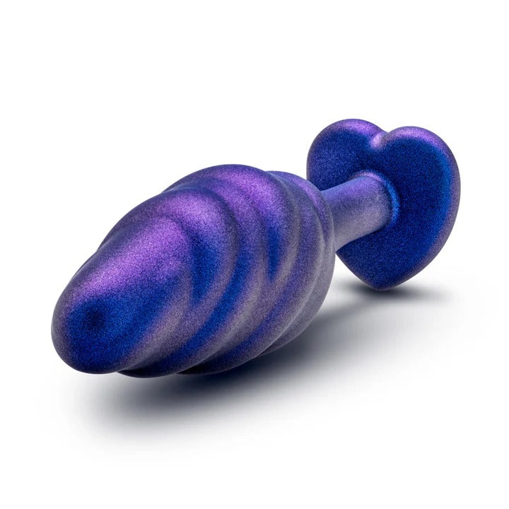 Anal Adventures Matrix By Blush® -  Bumped Bling Sapphire 4.5-Inch Anal Plug